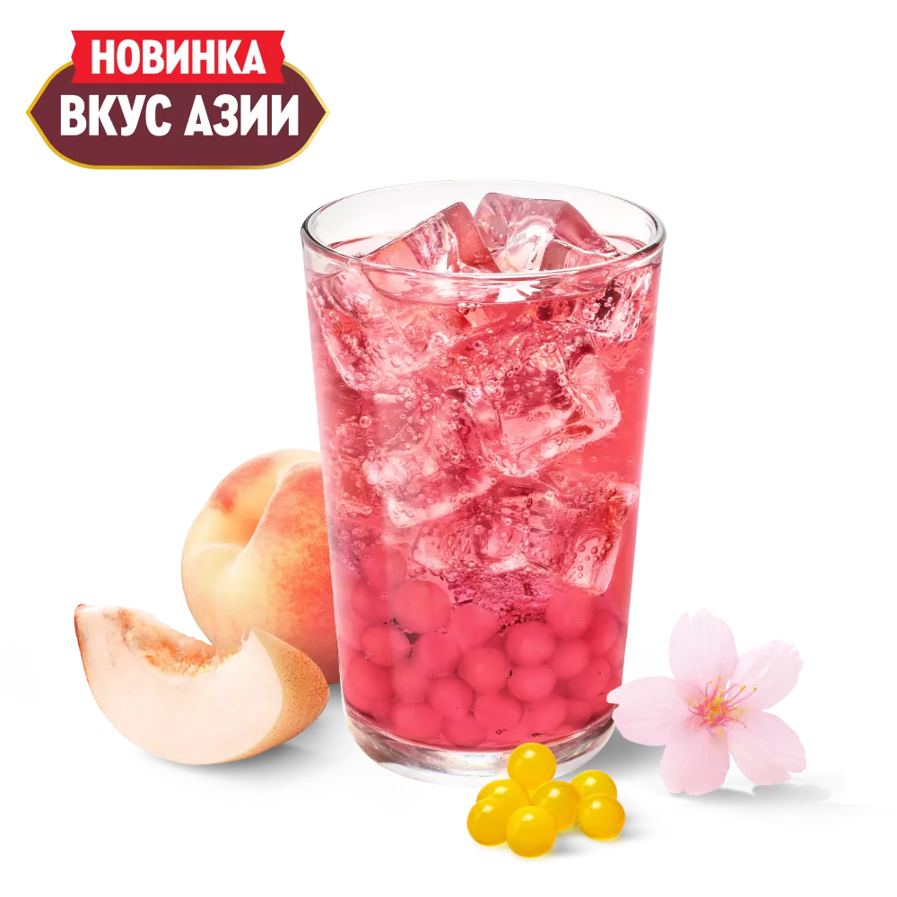 Бабл Лимонад Сакура-белый персик