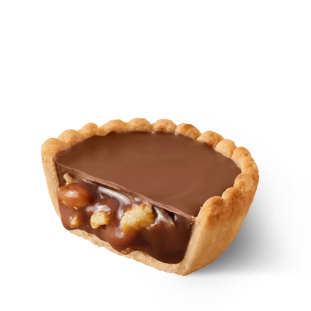 Мини-тарт карамельно-арахисовый