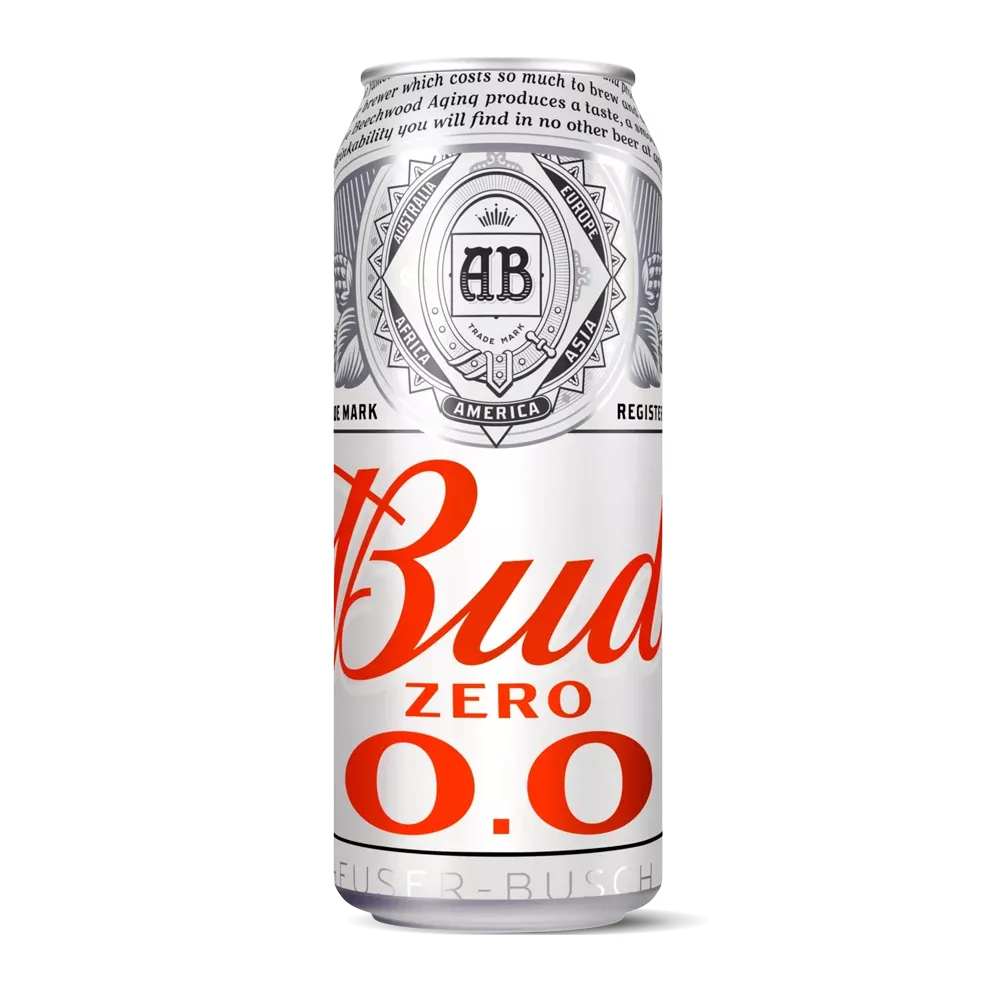 Пиво BUD безалкогольное 0,45 л