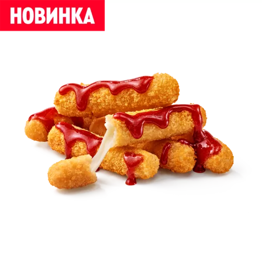 Сырные палочки с клюквенным соусом 6 шт.