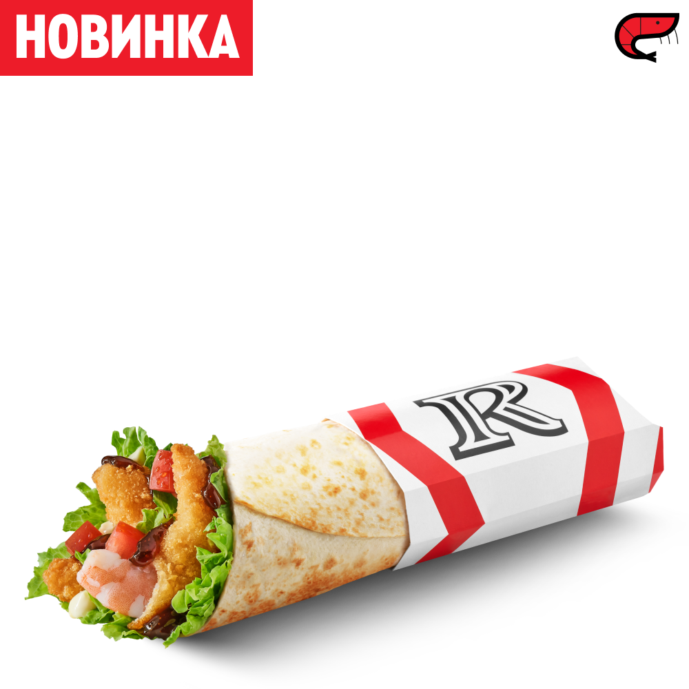 Терияки Ролл с креветками