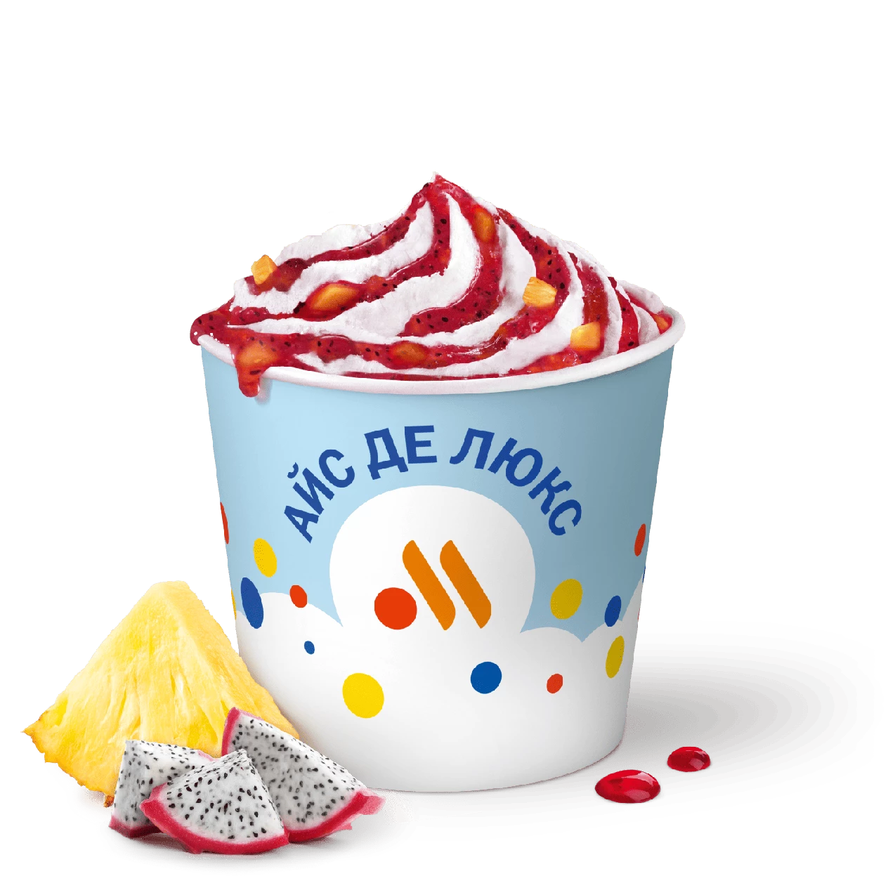 Айс Де Люкс Ананас-питахайя