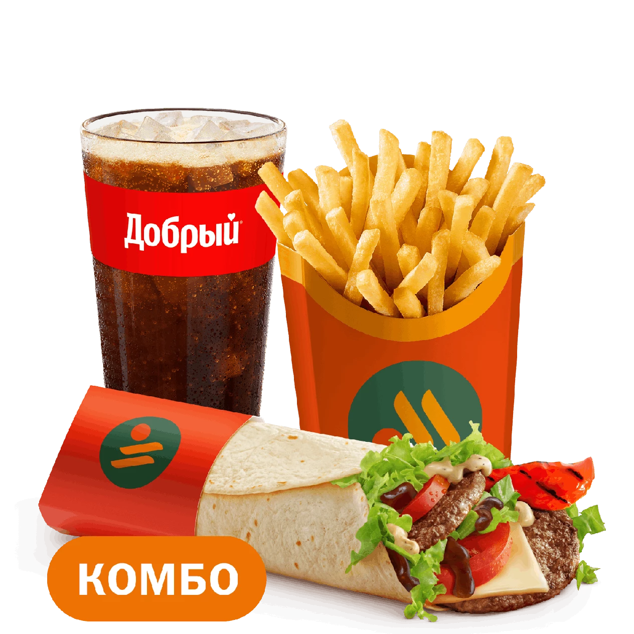 Биг Спешиал ролл Перец гриль Большой Комбо