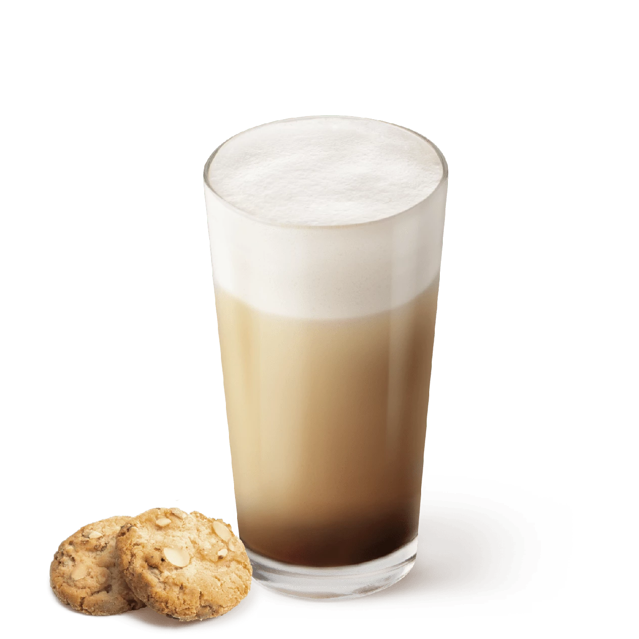 Капучино с сиропом Печенье с орехами