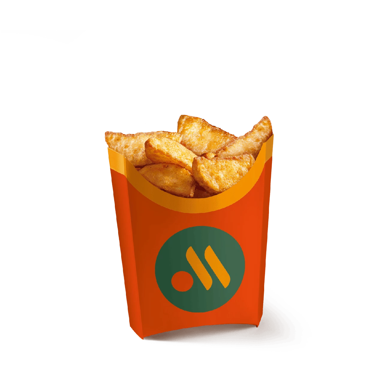 Картофель по-деревенски большой