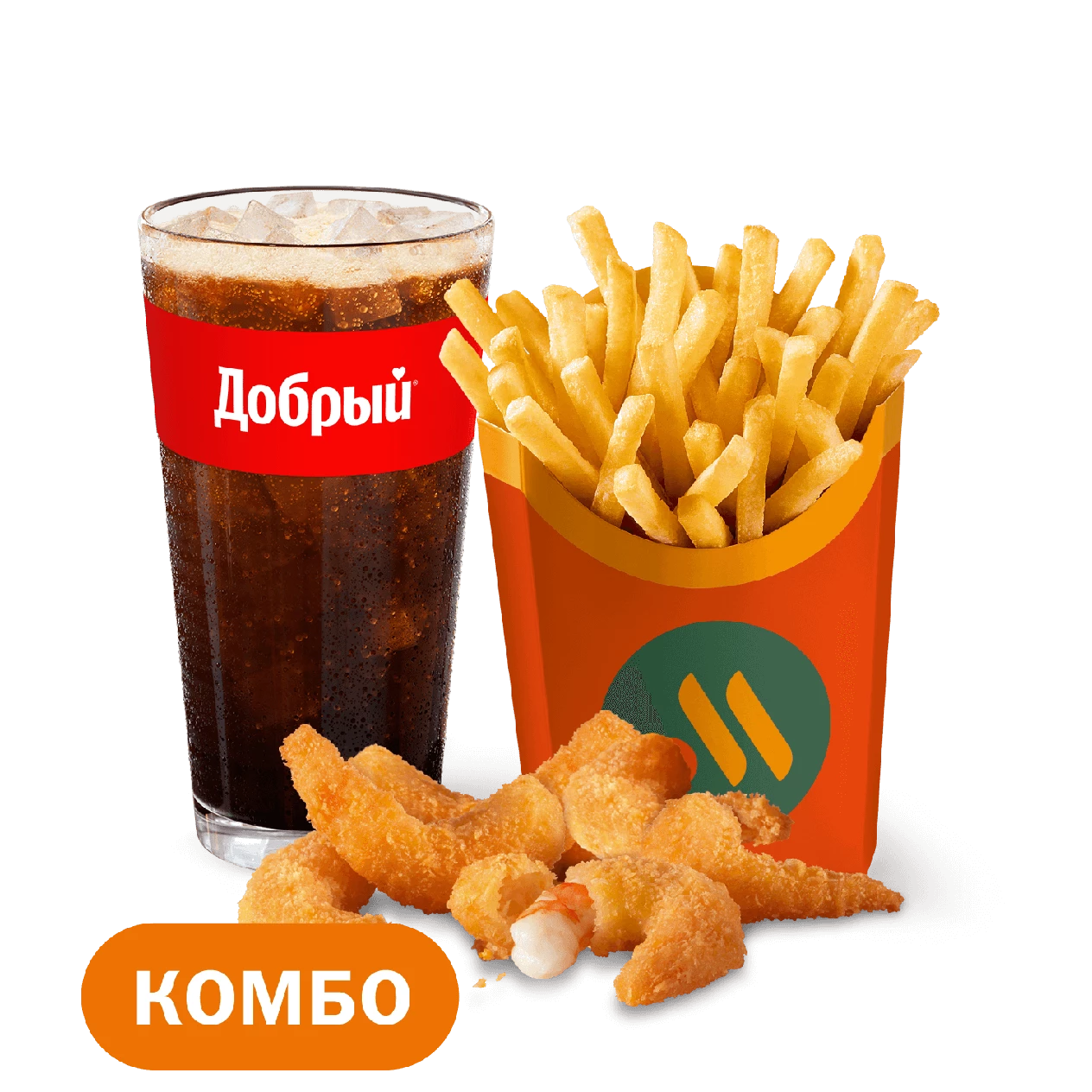 Креветки (6 шт.) Большой Комбо