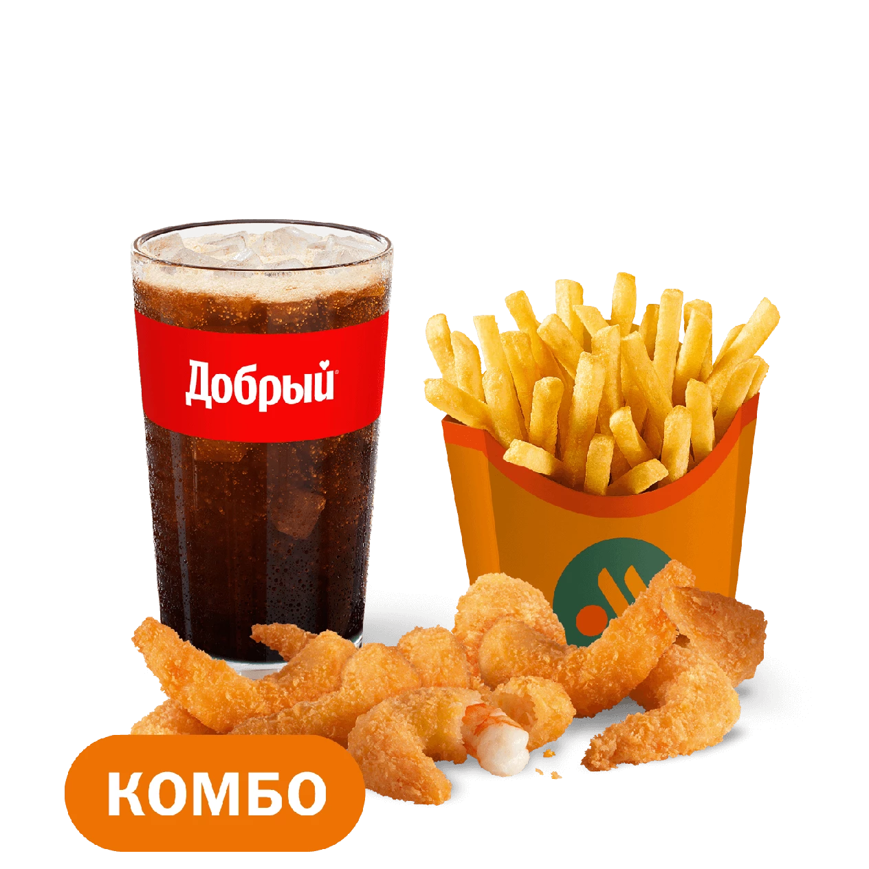 Креветки (9 шт.) Комбо