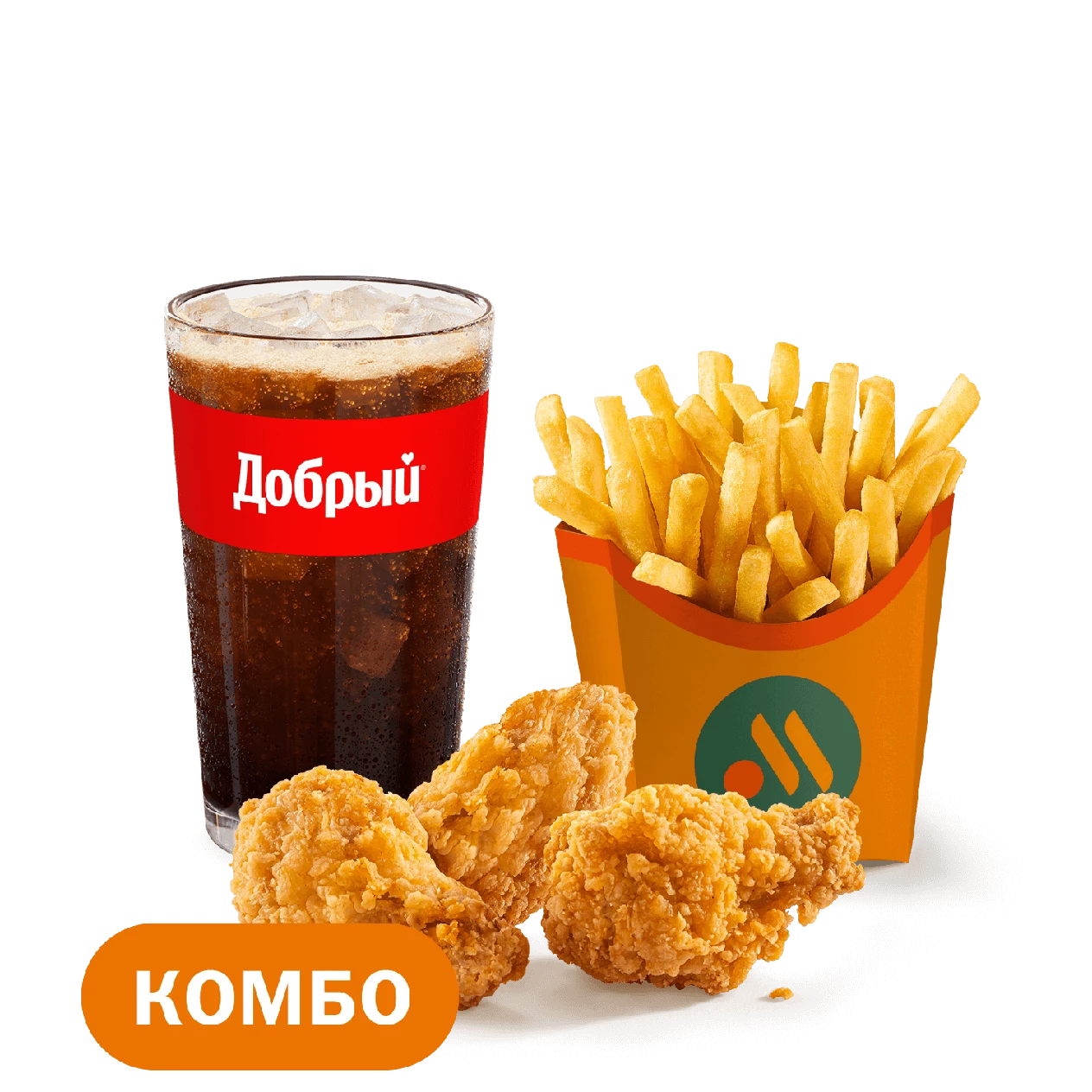 Куриные крылышки (3 шт.) Комбо