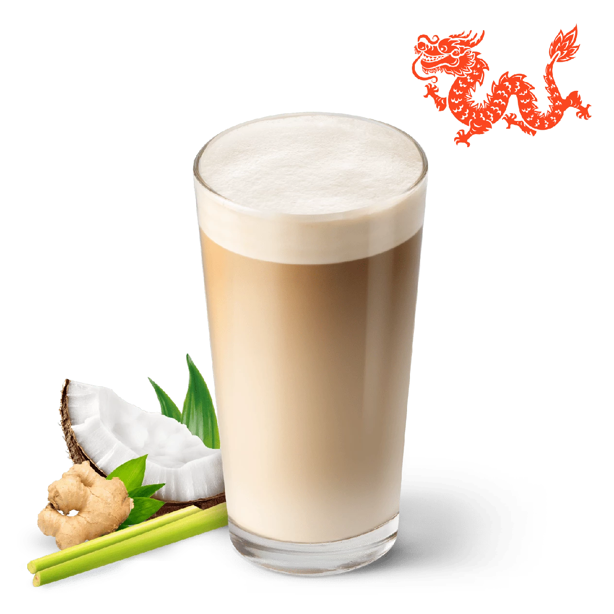 Латте Красный дракон