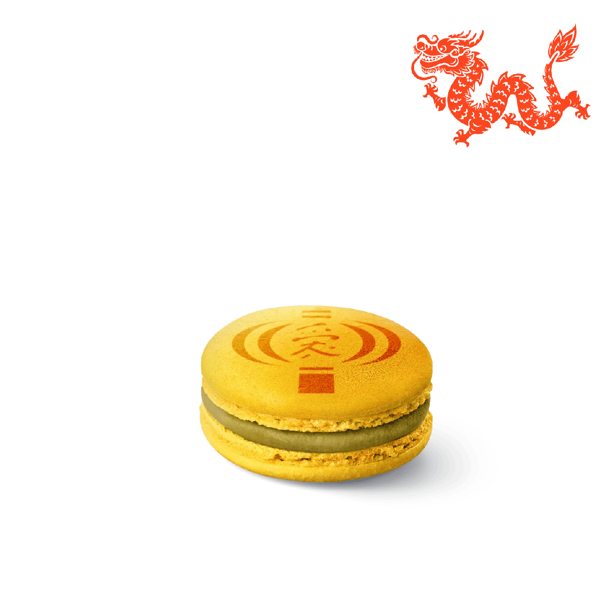 Макарони Матча-кокос