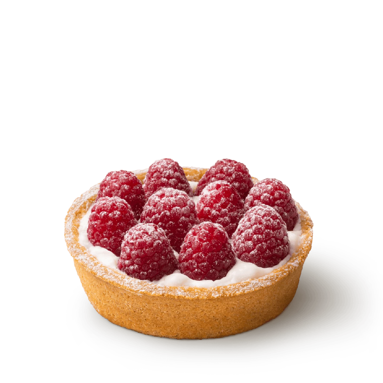 Малиновая тарталетка