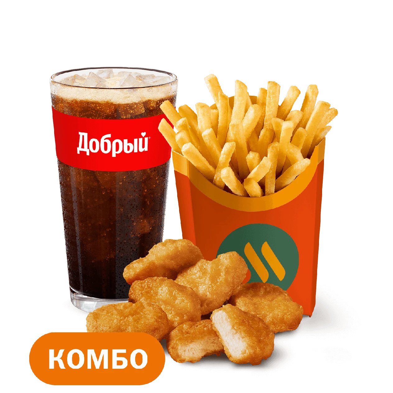 Наггетсы (6 шт.) Большой Комбо