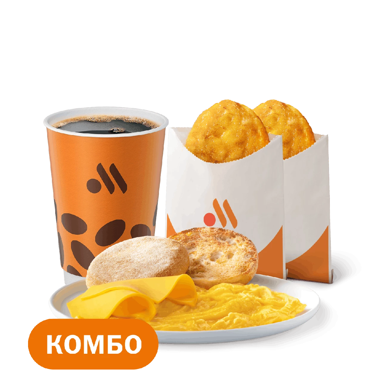 Омлет с сыром Большой Комбо