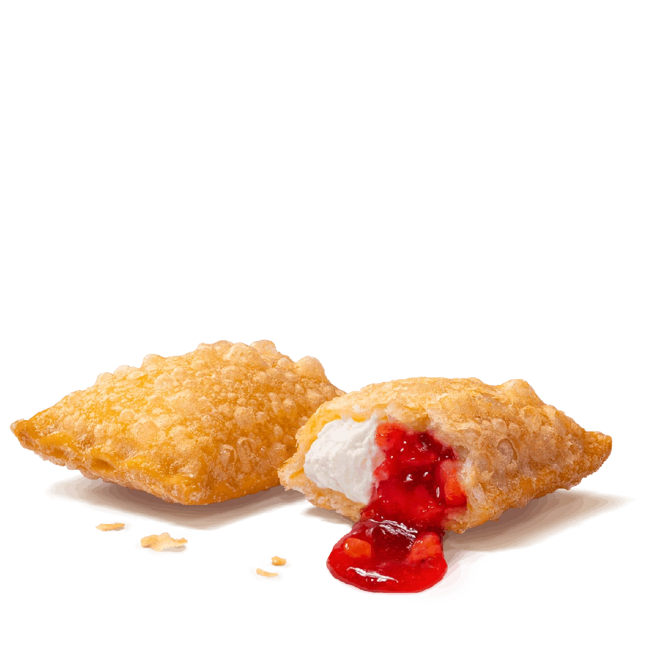 Пирожок Клубника со сливками