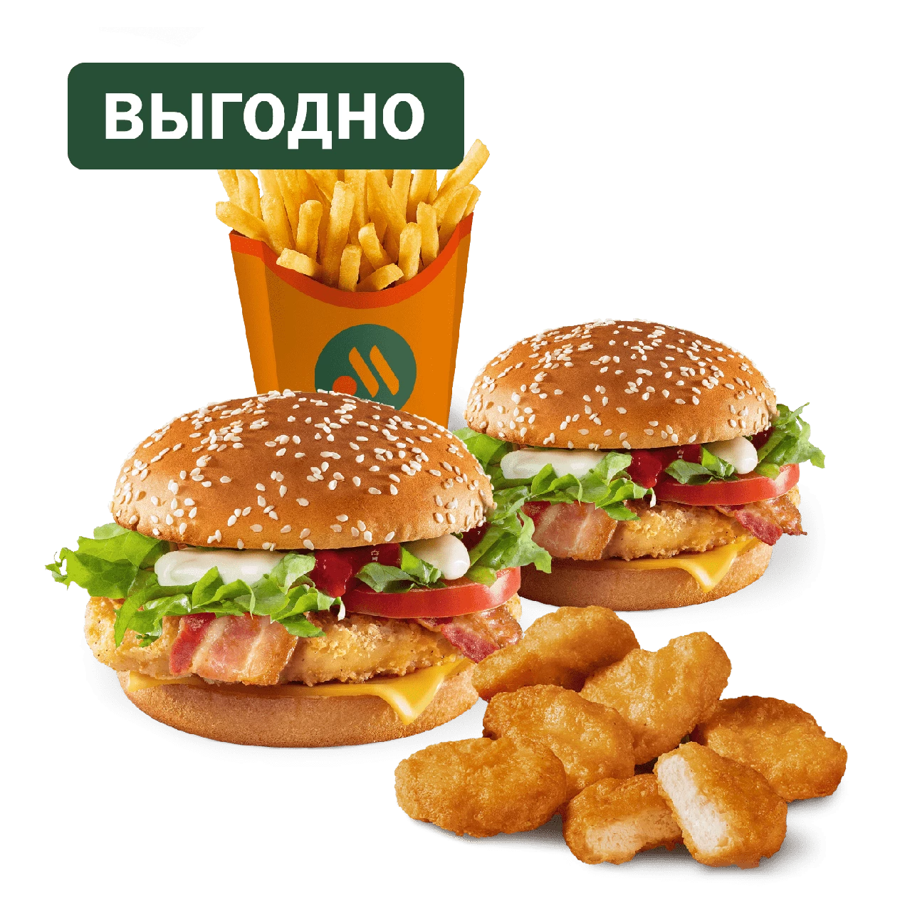 Сет Чикен Премьер с Наггетсами