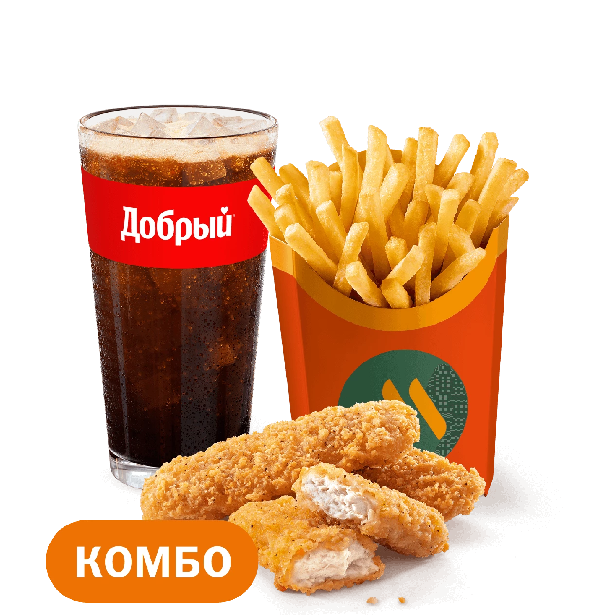 Стрипсы (3 шт.) Большой Комбо