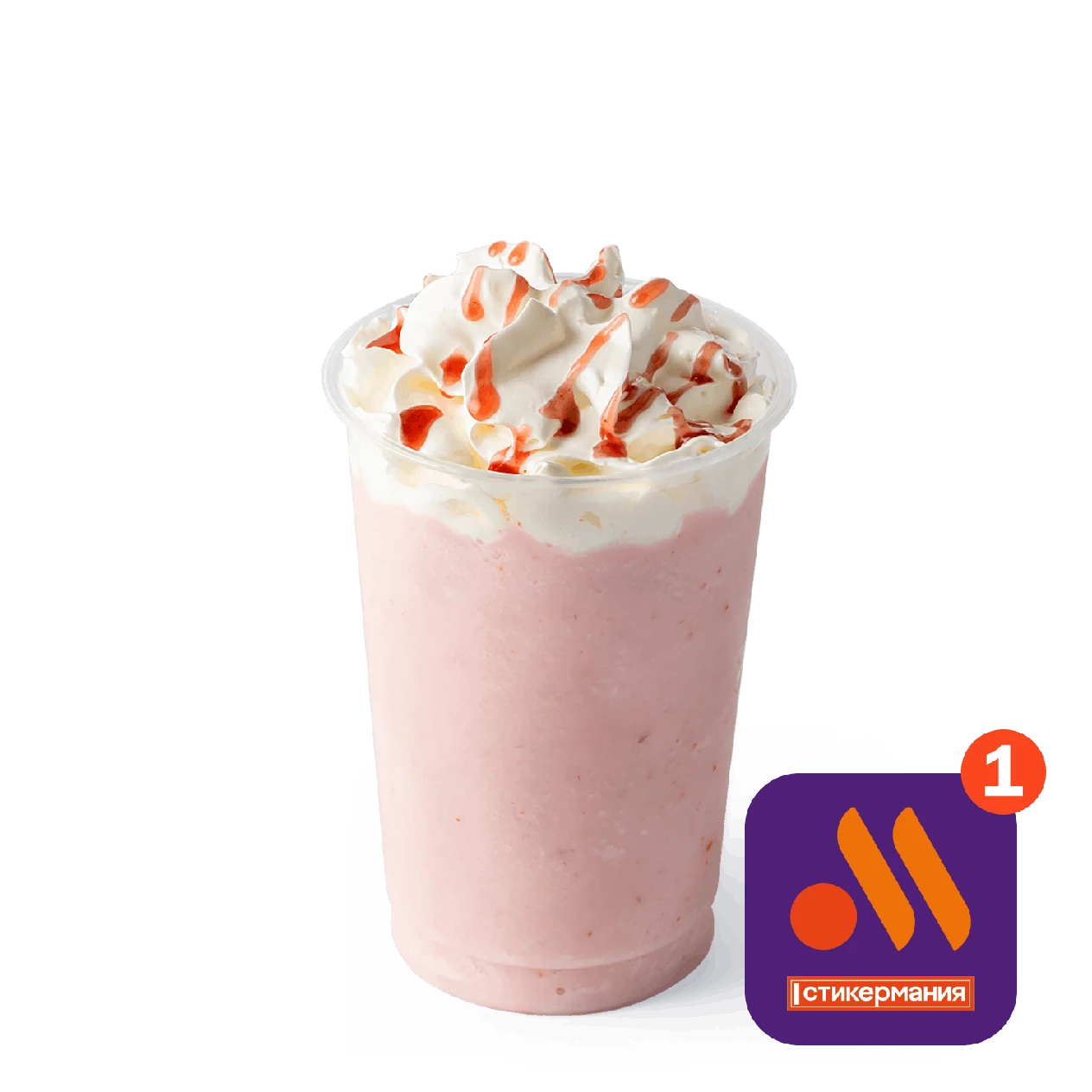 Фраппе Клубничный