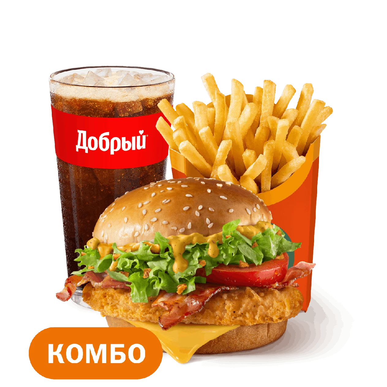 Чикен Премьер Пекинский барбекю Большой Комбо