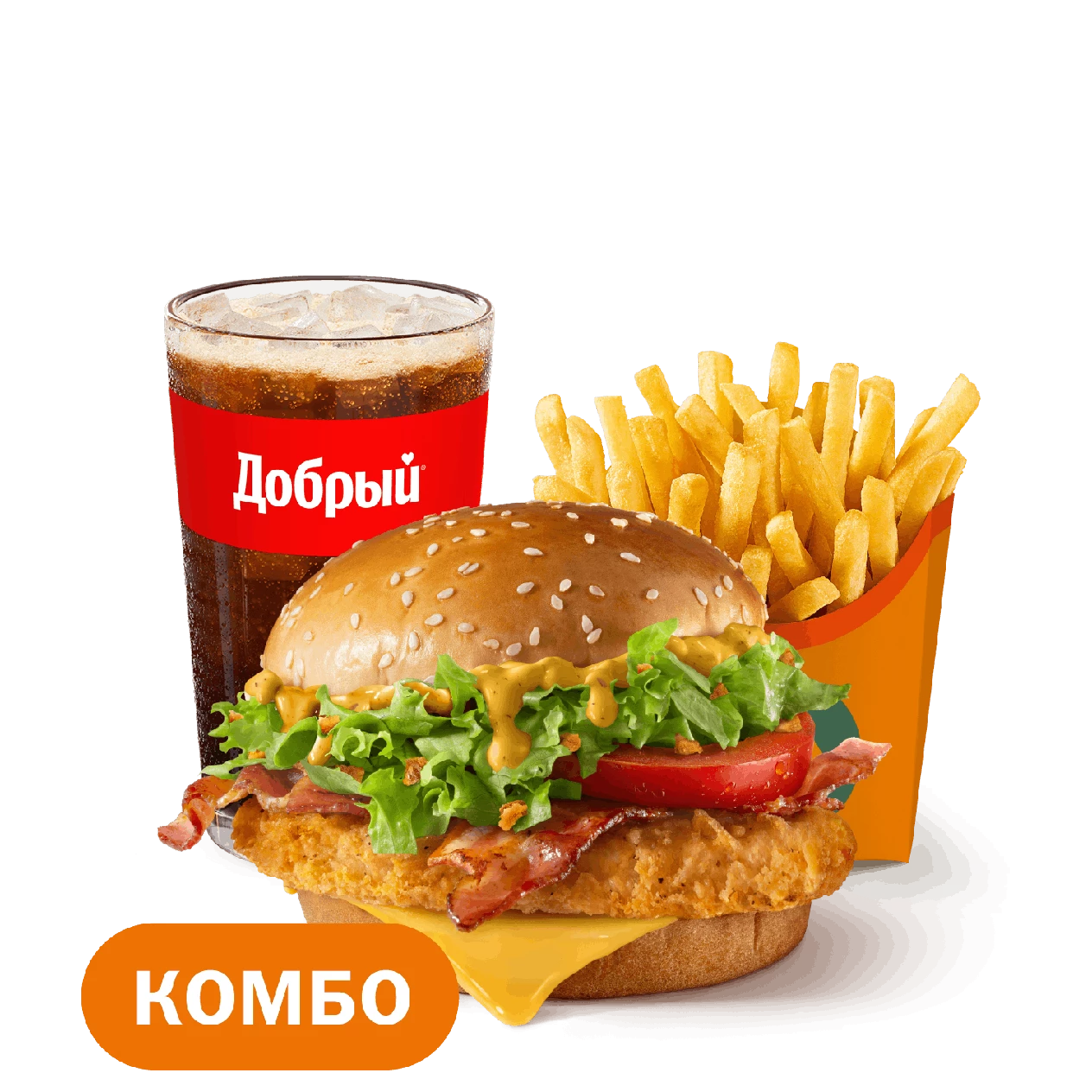 Чикен Премьер Пекинский барбекю Комбо