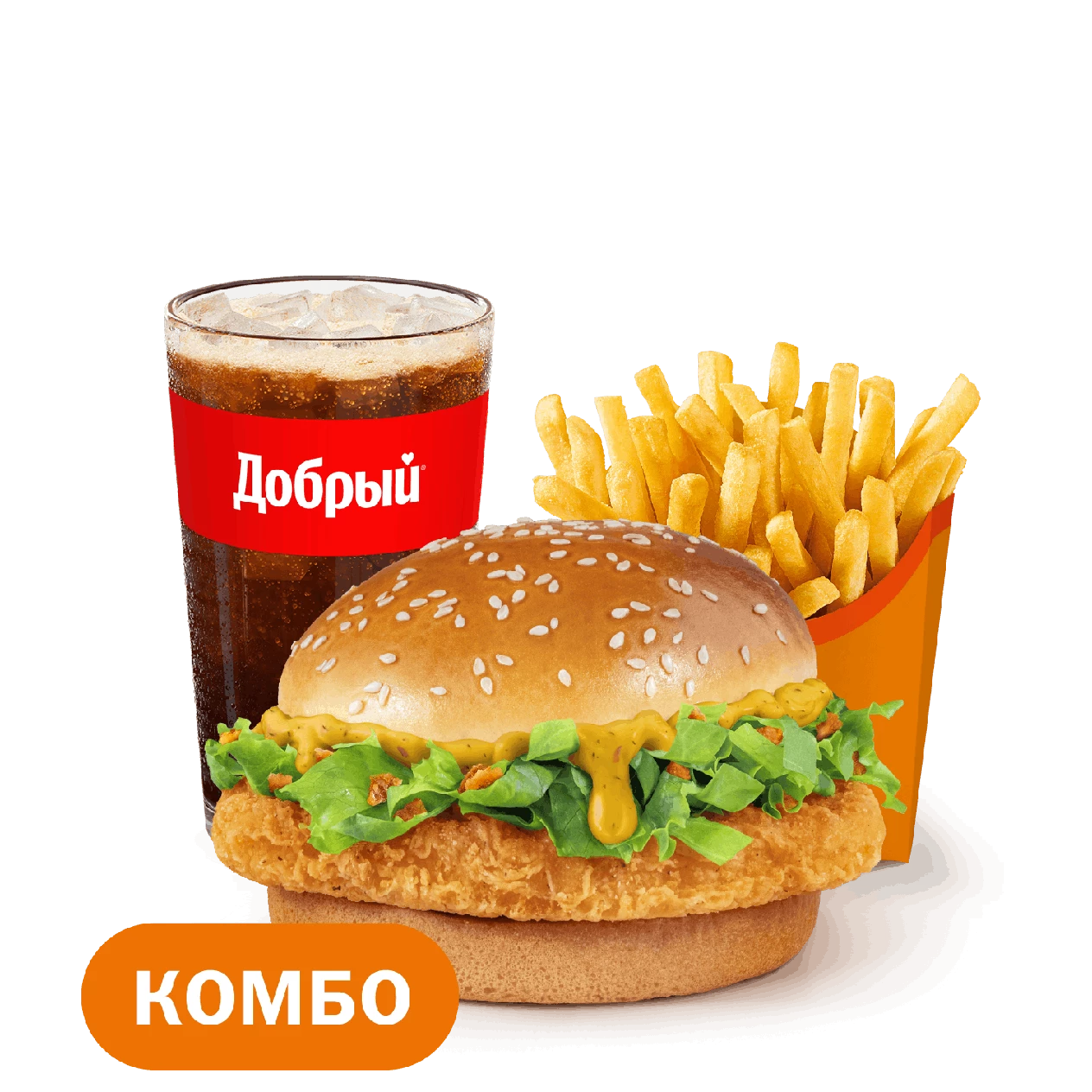 Чикен Хит Пекинский барбекю Комбо