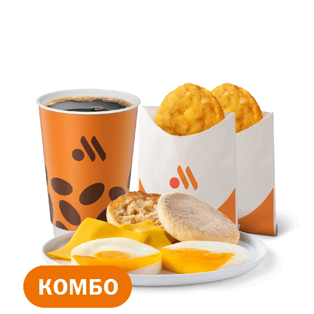 Яичница с сыром Большой Комбо